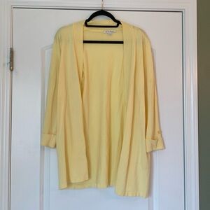 Light yellow cardigan